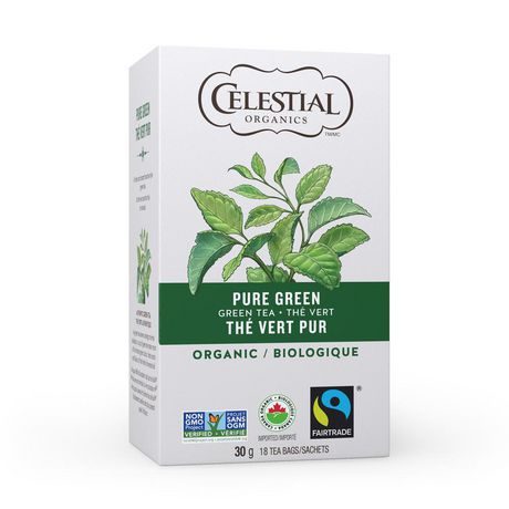 Celestial Organic Green Tea 18pk