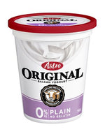 Astro Original Yogurt Plain 0% 750g, Balkan Style, 750 g