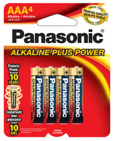 Panasonic Alkaline Plus AAA 4pk