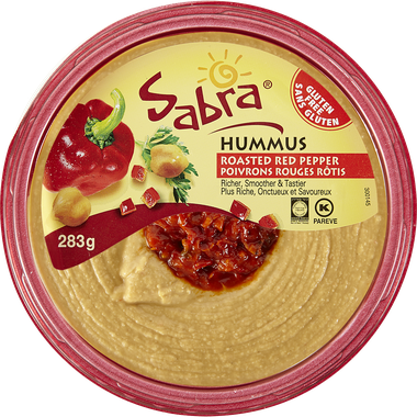 Sabra Hummus, Roasted Red Pepper 283g