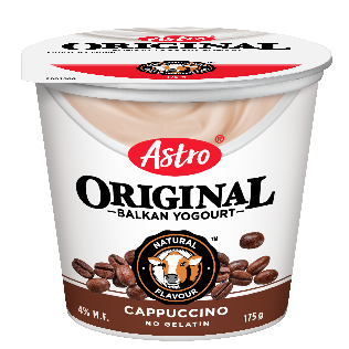 Astro Original Balkan Fruit on Bottom Yogurt, Cappuccino 175g