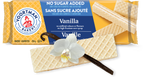 Voortman Wafers, Vanilla, No Sugar Added 250g