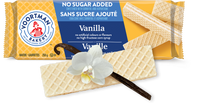 Voortman Wafers, Vanilla, No Sugar Added 250g