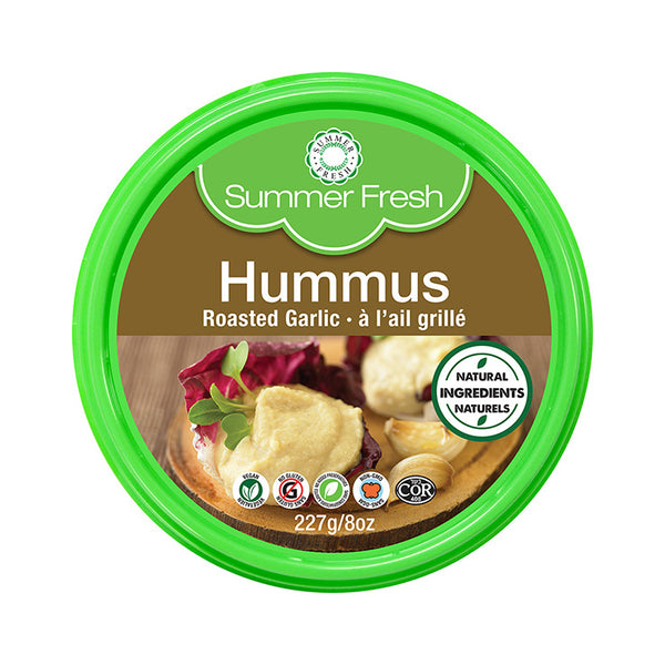 Summer Fresh Hummus, Roasted Garlic 227g