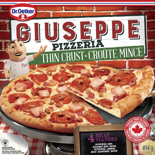 DR.OETKER GIUSEPPE TC MEAT PIZZA 494 G