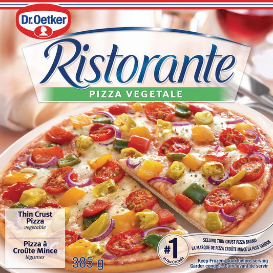 DR.OETKER RISTORANTE T/CRUST PIZZA VEGETABLE 385 G