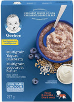 Gerber Blueberry Yogurt Cereal 227g