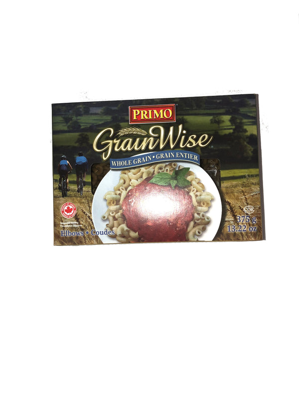 Gw Whole Grain Elbow Macaroni 375 G