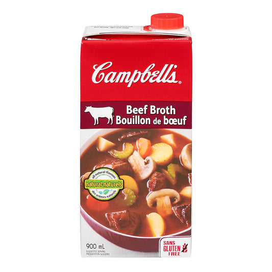 Campbell’s® Ready to Use Beef Broth, Shelf Stable, 900 mL