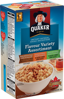 Quaker Instant Oatmeal, Flavour Variety 8pk