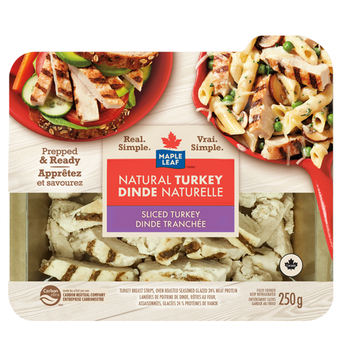 Maple Leaf Natural Selection Sliced Turkey 250g