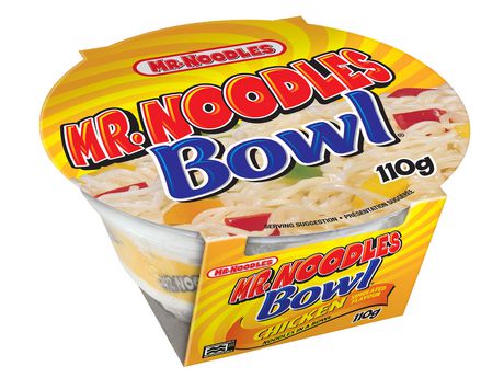 Mr. Noodle Bowl Chicken Noodles 110 g