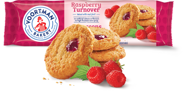 Voortman Turnovers, Raspberry	300g