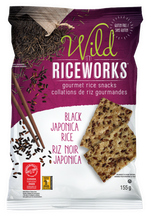RiceWorks Black Japonica Chips 155 G