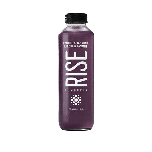 Rise Lychee Kombucha 414ml