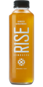 Rise White Ginger Tea Kombucha 414ml,