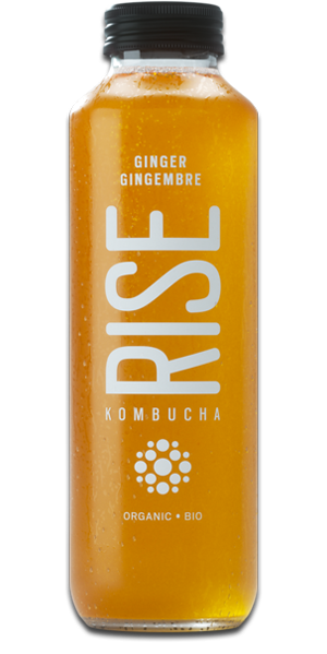 Rise White Ginger Tea Kombucha 414ml,