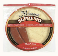 Molinaros Thin crust pizza starter kit