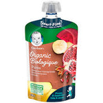 Gerber Organic Prune Peach Pomegranate 128ml