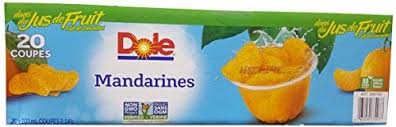 Dole Mandarines 20x107ml