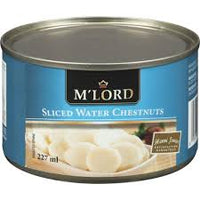 MLord Sliced Water Chestnuts 227ml
