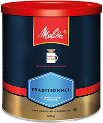 Melitta Traditional Medium Roast & Ground Coffee, 930 g Tin