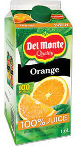 Delmonte Orange Juice 1.6L