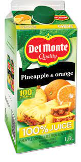 Delmonte Orange-Pineapple Juice 1.6L