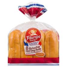 Brioche Hot Dog Buns 8pk 385g