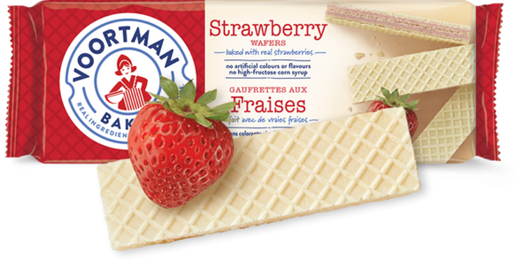 Voortman Strawberry Wafers	300 G