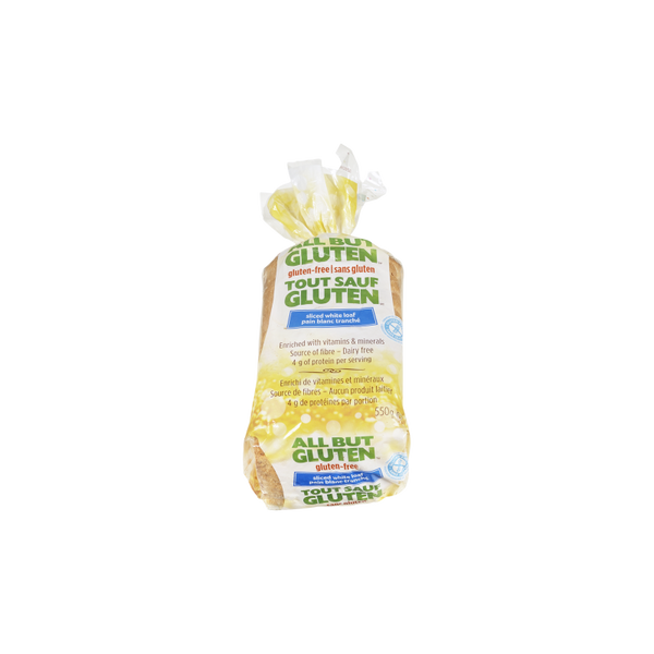All But Gluten Sliced White Loaf 550g