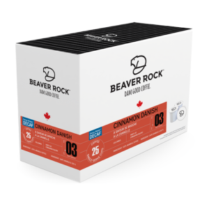 Beaver Rock Roastery Cinnamon Danish Decaf Coffee 25pk