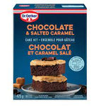 Dr Oetker Chocolate   Salted Caramel Cake Kit 375g
