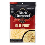 Black Diamond Shredded Cheese, Old 320g
