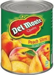 Del Monte Peach Slices 398 ML