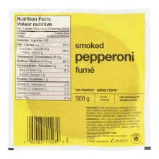 No Name Smoked Pepperoni 500  G
