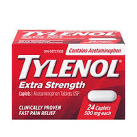 Tylenol Extra Strength Caplets 24 Pk