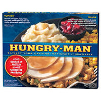 Hungry Man Turkey Dinner 455 G