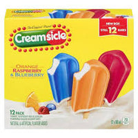 Popsicle Creamsicle Frozen Dessert Bars, 12 bars x 60 ml