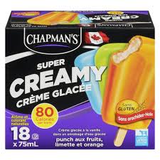 Chapman's Super Creamy Assorted Ice Cream Bars 18 x 75mL