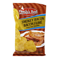 Family's Best Smokey Bacon Chips 130g