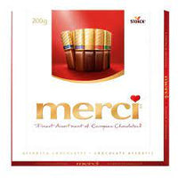 Merci European Chocolates 200g