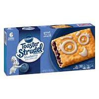 Pillsbury Toaster Strudel Blueberry Pastries, 6 pastries, 326 g