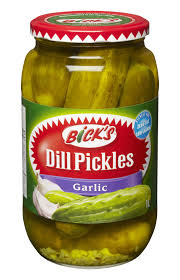 Bick's Garlic Dill Pickles, 1 L