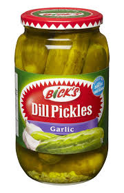 Bicks Whole Dills With Garlic 1 Lt