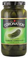 Coronation Sweet Pickled Gherkins 375 Ml