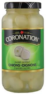Coronation Sweet Pickled Onions 375 Ml.