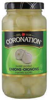 Coronation Sweet Pickled Onions 375 Ml.