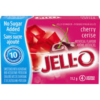 Jello Light Cherry Jelly Powde 4Serv