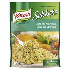 Sidekick Rice/Sauce Cheddar/Broccoli 130Gr.